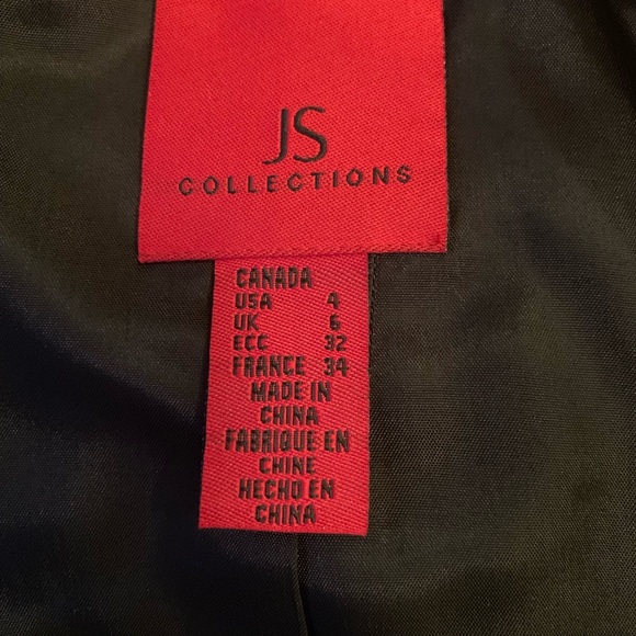 JS Collections Velvet Jacket - Picture 7 of 8